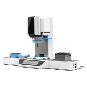 automatizovaná pracovná stanica na manipuláciu s kvapalinami