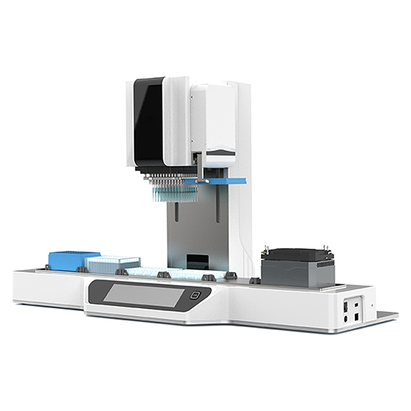 automatizovaná pracovná stanica na manipuláciu s kvapalinami automatizovaná pracovná stanica na manipuláciu s kvapalinami