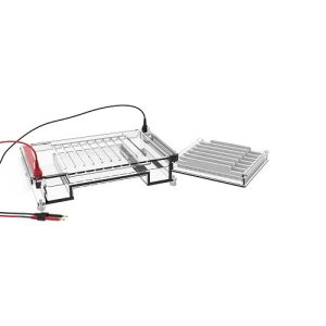 horizontálna elektroforézna komora s vysokou priepustnosťou