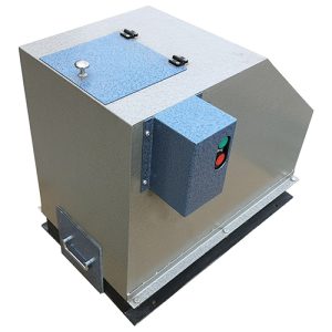 uzavretý čeľusťový drvič